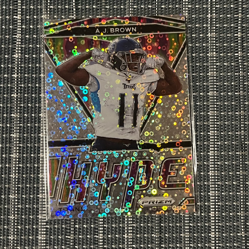 AJ Brown 🏈 TN Titan’s Panini Prizm NFL Football Sports Trading Card #, Qty 1